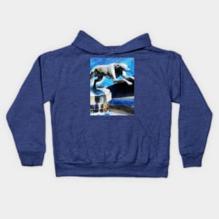 Cars - Lincoln Greyhound Hood Ornament Kids Hoodie